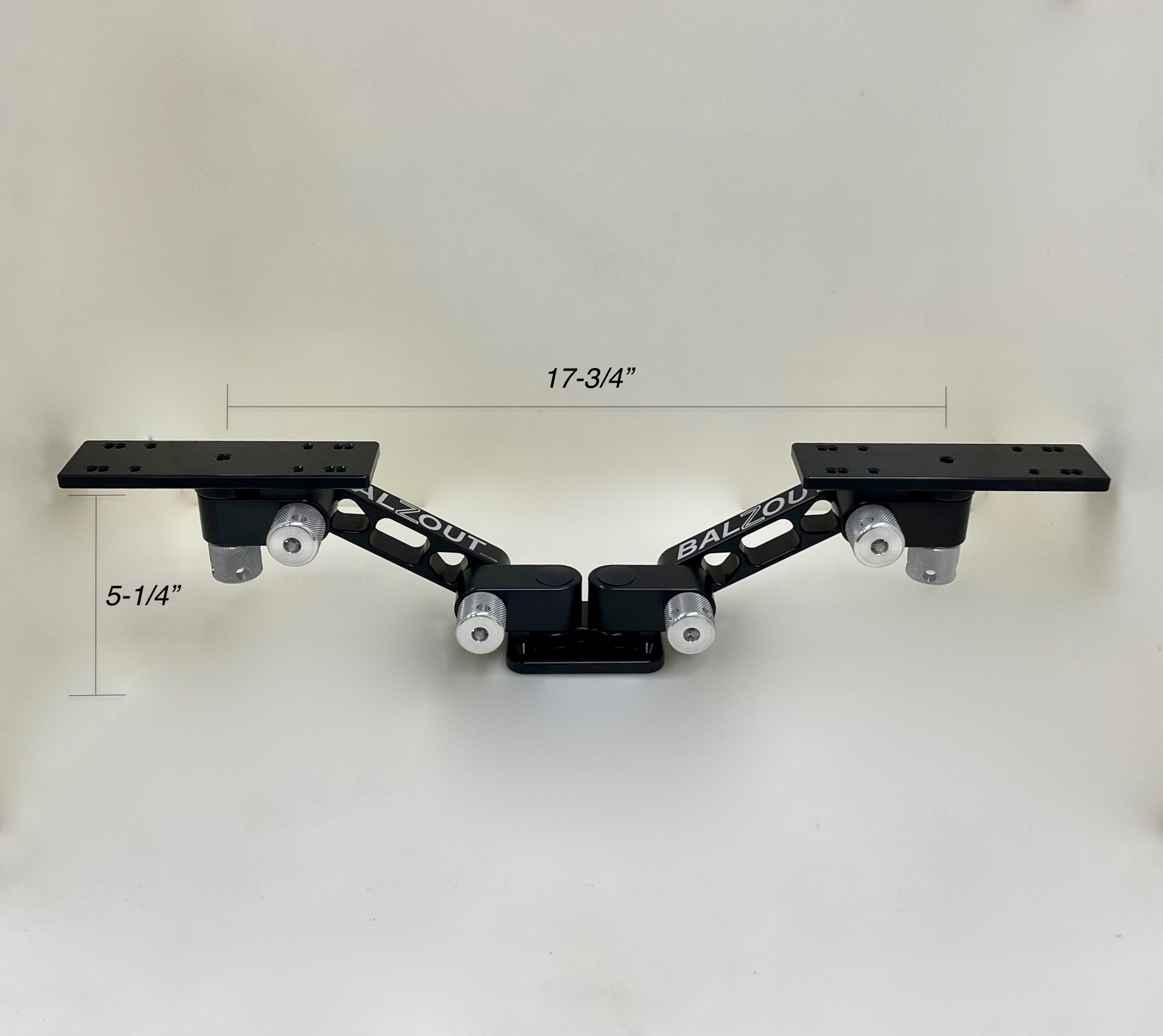 BalZoutLLC.com: S x S Dual Mount (Black)
