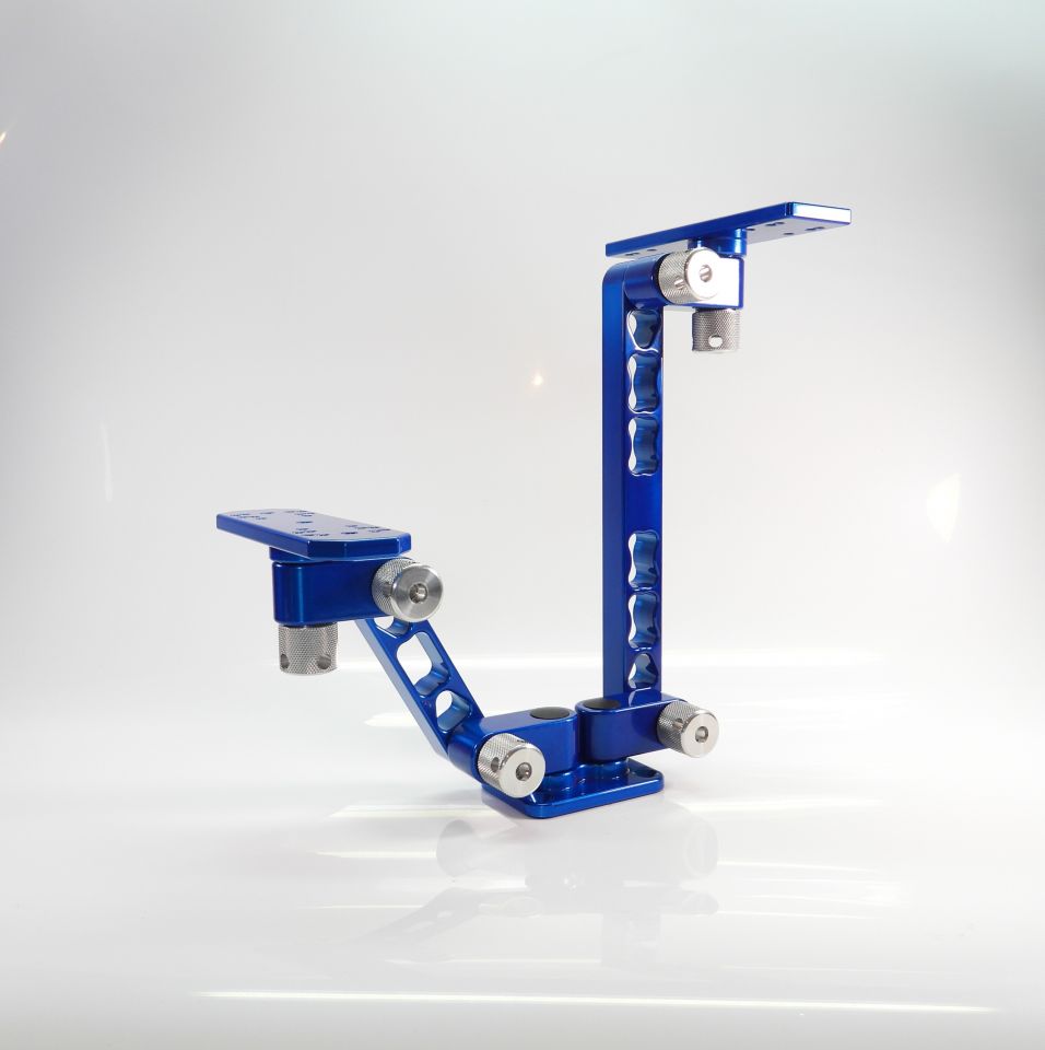 BalZoutLLC.com: Dual Mount (Blue)